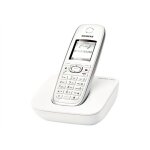 Gigaset c590 - t�l�phone sans fil avec id d'appelant / appel en instance - dectgap - blanc