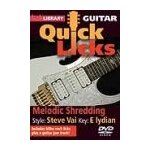 Guitar quick licks - steve vai melodic shredding key: e lydian
