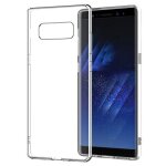 Housse silicone ultra slim transparente pour samsung galaxy note 8