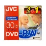 Jvc pack 4 x mini dvd - rw - 30 min 1. 4 gb / go - resists scratches - neuf s / cello