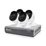 Kit vid�osurveillance int�rieur et ext�rieur - 4 cam�ras swann 1080p - 8 canaux - disque dur de 1 to