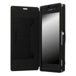 Krusell �tui flip malm� noir pour sony xperia z1