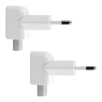 Kwmobile fiche de secteur connecteur 2 broches (duckhead) compatible avec apple power adapter