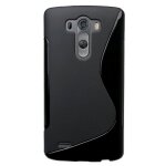 Lg g3 d855 d851 d850 coque housse etui pochette s silicone gel noir