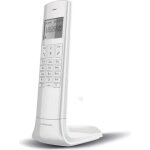 Logicom luxia 150 - t�l�phone sans fil avec id d'appelant - dectgap - blanc