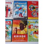 Lot de 10 dvd enfant - jeunesse -