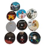 Lot 10 dvd films sans boitier ni jaquettes : harry potter - maximum overdrive - panic room - un monde ...