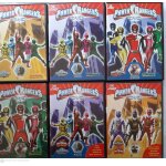 Lot de 10 dvd des power rangers = les volumes 2 , 3, 4, 10, 12, 13, 14, 21, 58, et super police delta ...