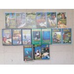 Lot divers 16 vhs sur la p�che : vid�o magazine de p�che, p�ches en m�diterran�e, histoires naturelles, ...