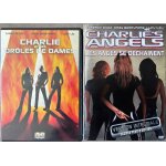 Lot des 2 dvd charlie et les dr�les de dames et charlie s angels