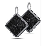 Lot de 2 smart traceurs tag compatible apple localiser ios etanche cl�s bagages