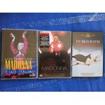 Lot 3 dvd + 1 cd, 3 articles madonna : dvd live from italy ciao italia + dvd&cd i am going to tell you ...