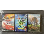 Lot 3 dvd dessins anim�s : cars, sammy 2, chasseurs de dragons