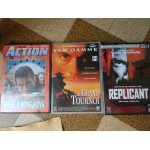 Lot 3 dvd franais avec jean claude van damme : replicant, pig a hong kong, le grand tournoi