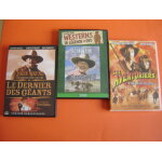 Lot 3 dvd / / western - aventure / / commencheros (john wayne / le dernier des geants ( john wayne / ...