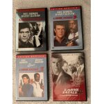 Lot de 4 dvd  l'arme fatale  (1 - 2 - 3 et 4) / avec mel gibson