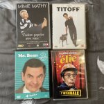 Lot 4 dvd humour : mimie mathy � titoff � mr. bean � elie semoun