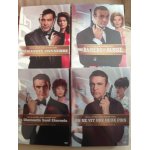 Lot de 4 dvd's james bond avec s. connery