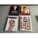 Lot de 4 dvd magdane craque! - omar et fred sav des emissions - gad el malheureusement l'autre c'est ...