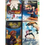 Lot de 4 dvd - la mission de chien de nol - le petit prince, la plante des amicopes - la belle et la ...