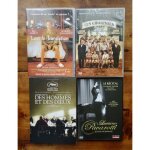 Lot de 4 dvds vari�s: * lost in translation * les choristes * des hommes et des dieux * luciano pavarotti ...