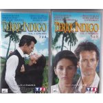 Lot 4 vhs (2 coffrets) terre indigo episodes 1 a 8 francis huster cristiana reali mireille darc marie ...