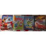 Lot 5 dvd - comme chiens et chat 1 et 2 - les miracles des schtroumpfs - sammy 2 - cars