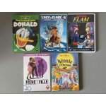 Lot 5 dvd / donald age de glace capitaine flam mre fille winnie