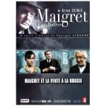 Lot de 5 dvds maigret avec bruno cremer : la vente a la bougie, les petits cochons sans queue, voit double, ...