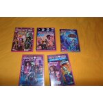 Lot 5 dvd de monster high, fusion monstrueuse, la grande barriere des frayeurs, frissons camera action, ...