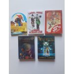 Lot de 5 dvd: la reine soleil - laurel et hardy: la marche des soldats de bois - toto sapore et l'histoire ...