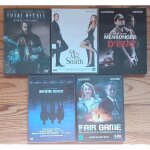 Lot 5 dvd thrillers / policiers � fair game, mystic river, mr & mrs smith