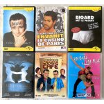 Lot de 6 dvd   les meilleurs de l'humour  franc dubosc eric judor jamel debbouze ramzy bedia bigard etc. ...