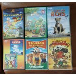 Lot 6 films dvd enfants famille films et animations : peter pan casper franklin clan des rois toutou ...