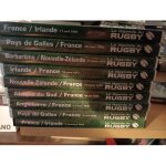 Lot de 8 dvds la legende du rugby neufs ou comme neufs : irl / fr 1977 - irl / fr 2002 - irl / fr 2003 ...