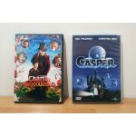 Lot de deux dvd - charlie et la chocolaterie et casper
