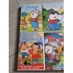 Lots de dvd en tr�s bonne etat t'choupi et oui - oui 5 dvds