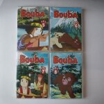 Lot dvd jeunesse. les aventures de bouba. vol. 5, 6, 7, 8.