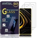 Lot / pack de 3 films verre tremp� pour xiaomi poco m3 6. 53  protection d'�cran