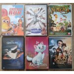 Lot de six dvd : ratatouille / chicken run / les aristochats / gremlins / jack et la mcanique du c?ur ...