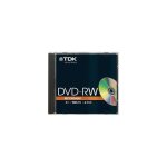 Lot de trois dvd rw tdk