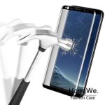 Luffyshop� samsung galaxy s8 plus protection ecran en verre tremp�, 3d incurv� couverture glass screen ...