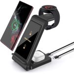 Maichaleureuse chargeur a induction 3 en 1, chargeur sans fil 15w rapide pliable station de charge pour ... Maichaleureuse chargeur a induction 3 en 1, chargeur sans fil 15w rapide pliable station de charge pour ...