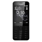 Microsoft 230 dual sim 2. 8  91, 8 g noir, argent t�l�phone num�rique
