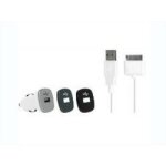 Mini chargeur allume - cigare blanc pour iphone, ipod, ipad