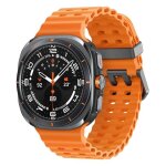 Montre connecte samsung galaxy watch ultra - botier 47 mm avec bracelet caoutchouc taille s / m / l ...