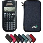 Pack conomique : ti 36 x pro calculatrice scientifique et technique + tui de protection wyngs bleu ...