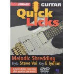 Quick licks steve vai melodic shredding dvd for guitar