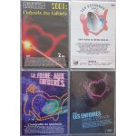 Rare collection dvd concerts des enfoires - lot de 24 dvd live  annees 2001 a 2022