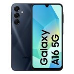 Samsung galaxy a16 5g 6. 7  double sim hybride usb type - c 4 go 128 go 5000 mah noir et bleu